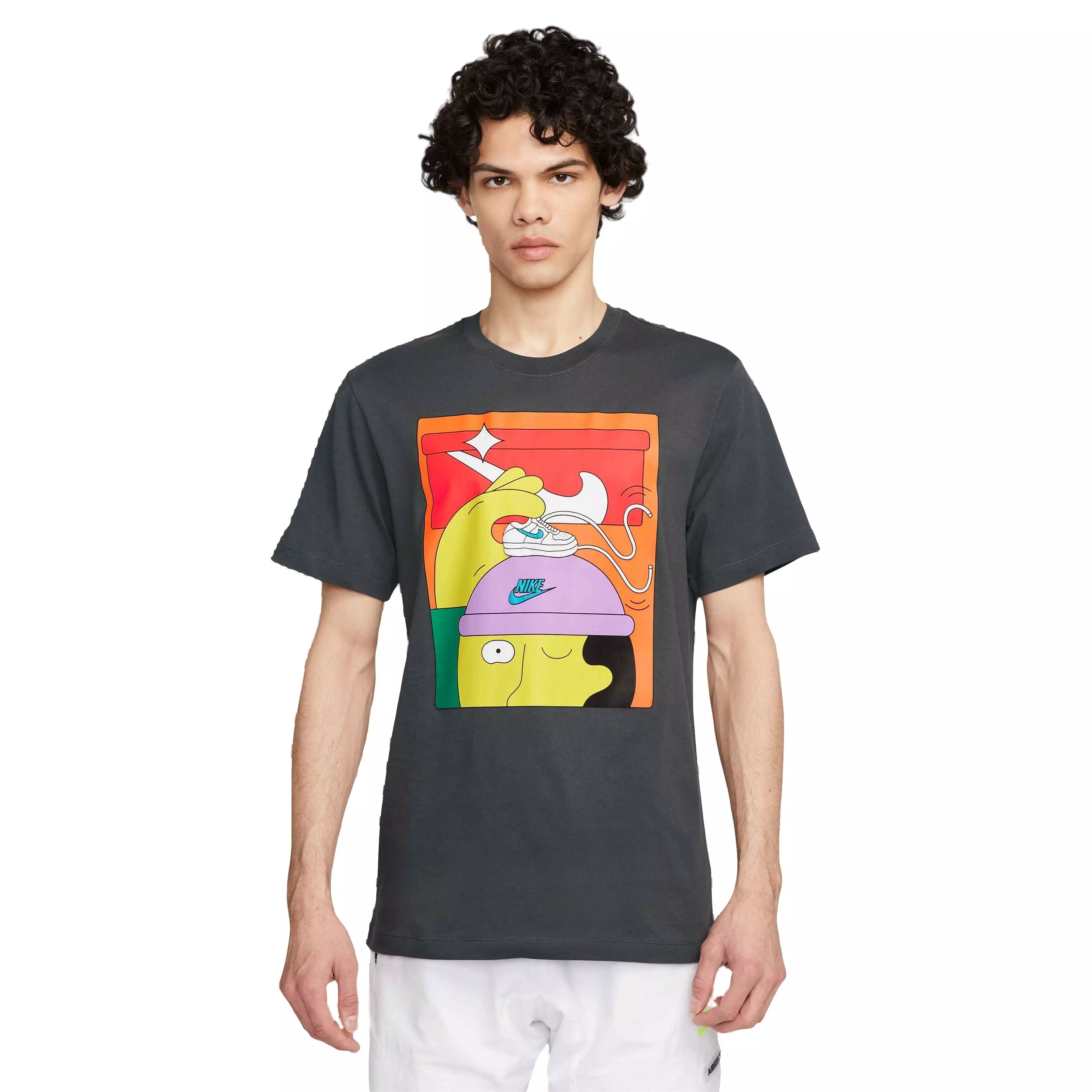 Nike Men's Sportswear Pack 4 Tee-Black